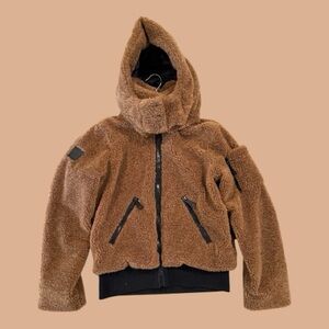 SAM. New York Brown Sherpa Jacket